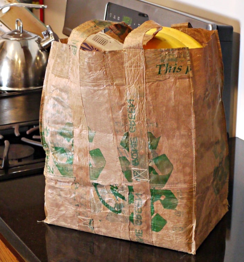 reusable plastic shopping bags