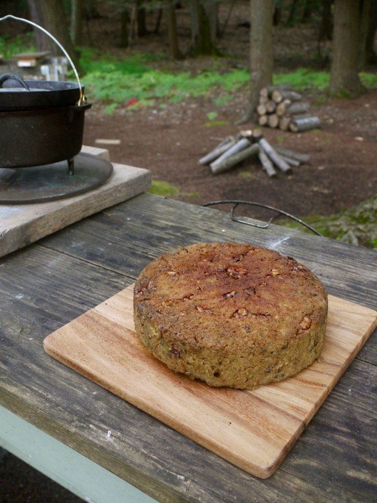 Dutch Oven Cooking: Zucchini Bread