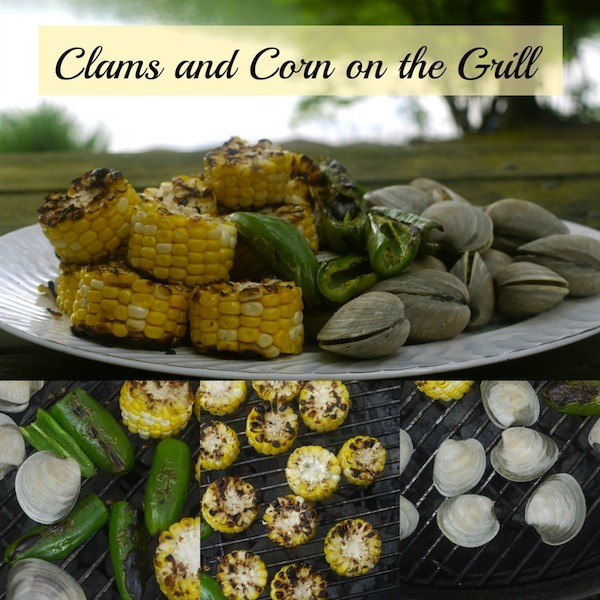 Clams and Corn on the Grill @learningandyearning