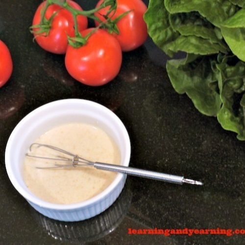 How to Make Honey Mustard Salad Dressing with Probiotic Option