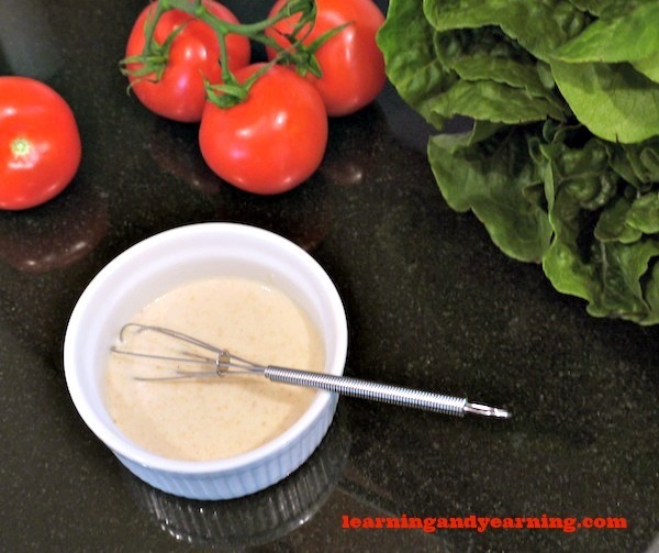 How to Make Honey Mustard Salad Dressing with Probiotic Option