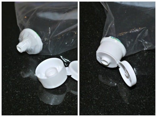 Make your own squeeze tube for homemade toothpaste