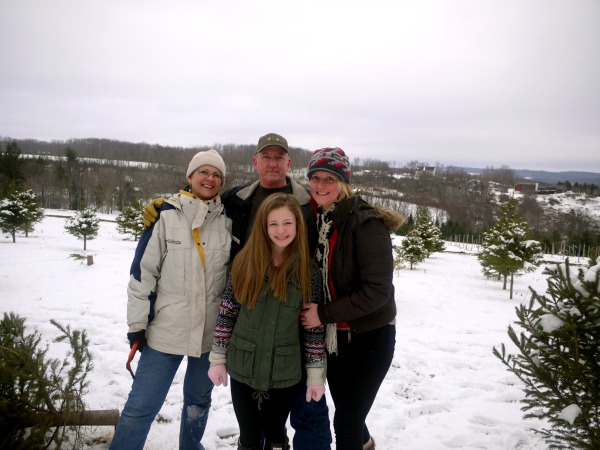 We're real tree kind of people. We love nature and the outdoors, and like to do things ourselves. Just the type of people who go out every year and cut their own Christmas tree, right? Ummm. No.