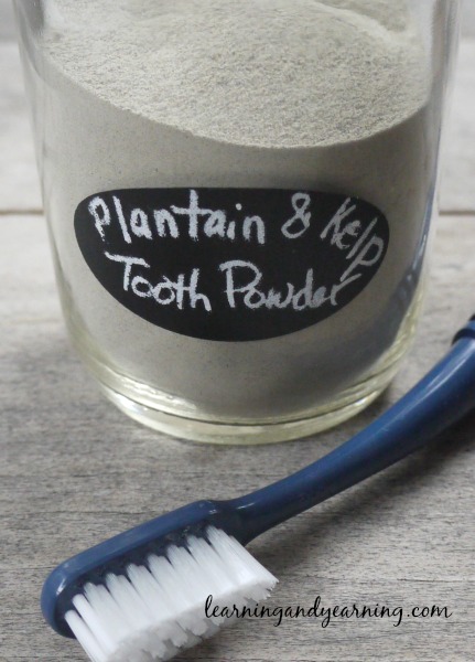 Easy recipe for herbal tooth powder | LearningAndYearning