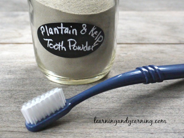 Easy recipe for herbal tooth powder | LearningAndYearning