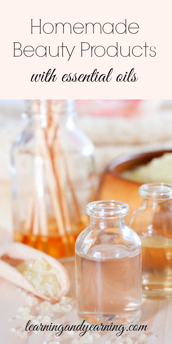 homemade beauty products 