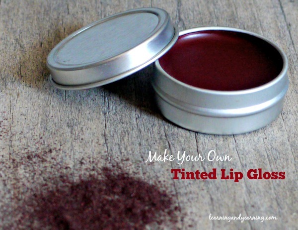 All natural alkanet root will impart a lovely ruby glow to your homemade tinted lip gloss. The recipe is simple!