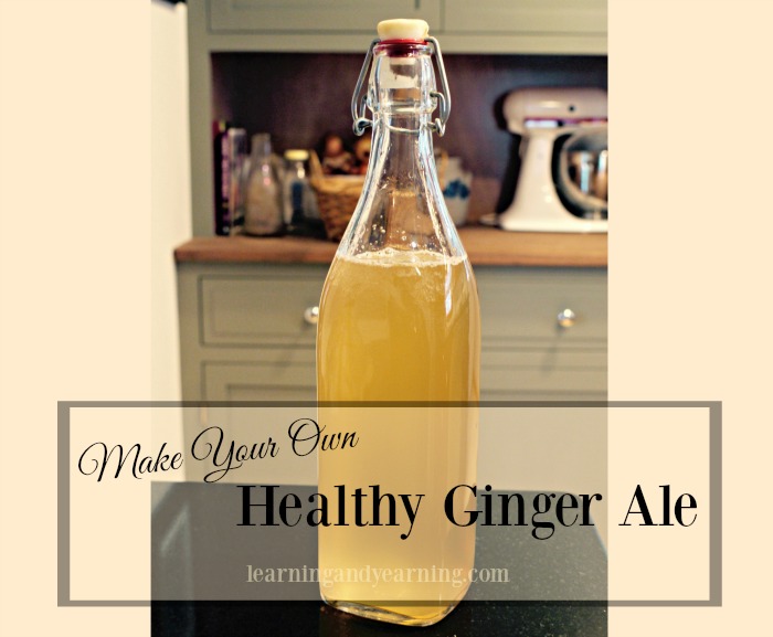 Ginger ale doesn't have to be an unhealthy beverage. Not when your make your own and lacto-ferment it so that it's full of probiotics!