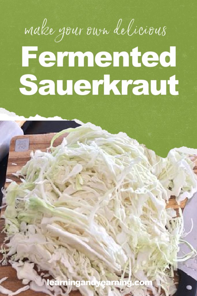 Make your own delicious fermented sauerkraut!