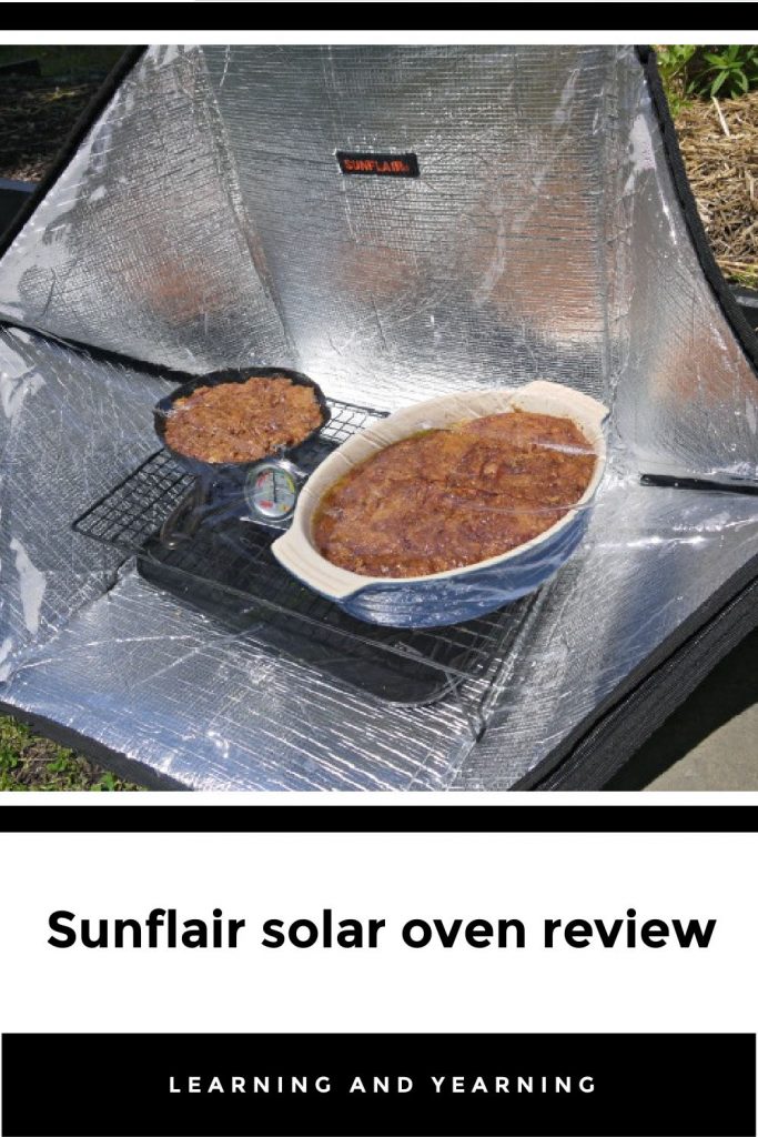 Sunflair solar oven review!