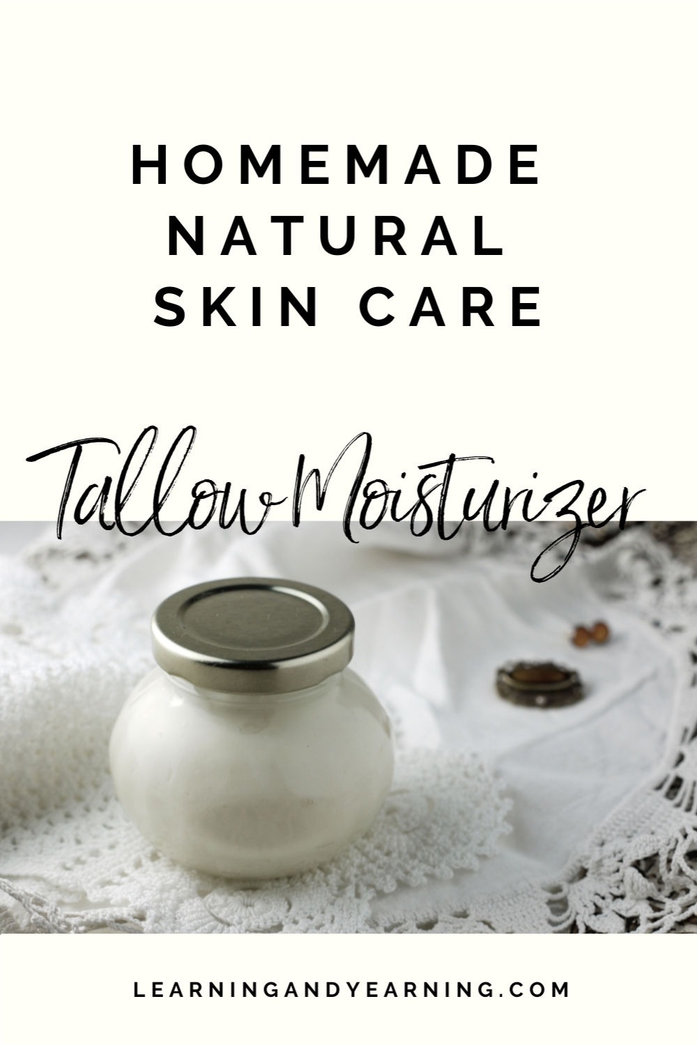 Tallow Moisturizer for Natural Skin Care