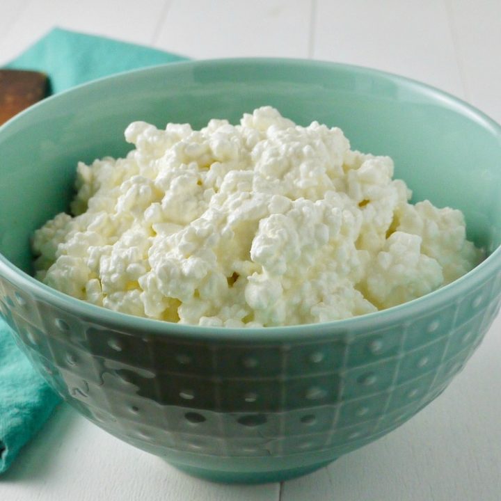 Creamy Homemade Raw Milk Cottage Cheese