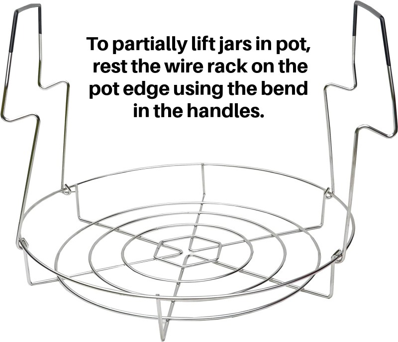 wire rack for inside canning pot